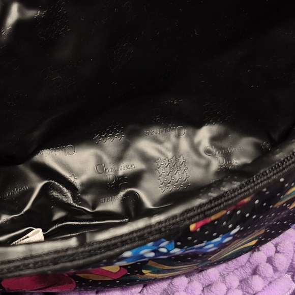 Vintage DIOR Cosmetic Bag. NWOT - Picture 5 of 10